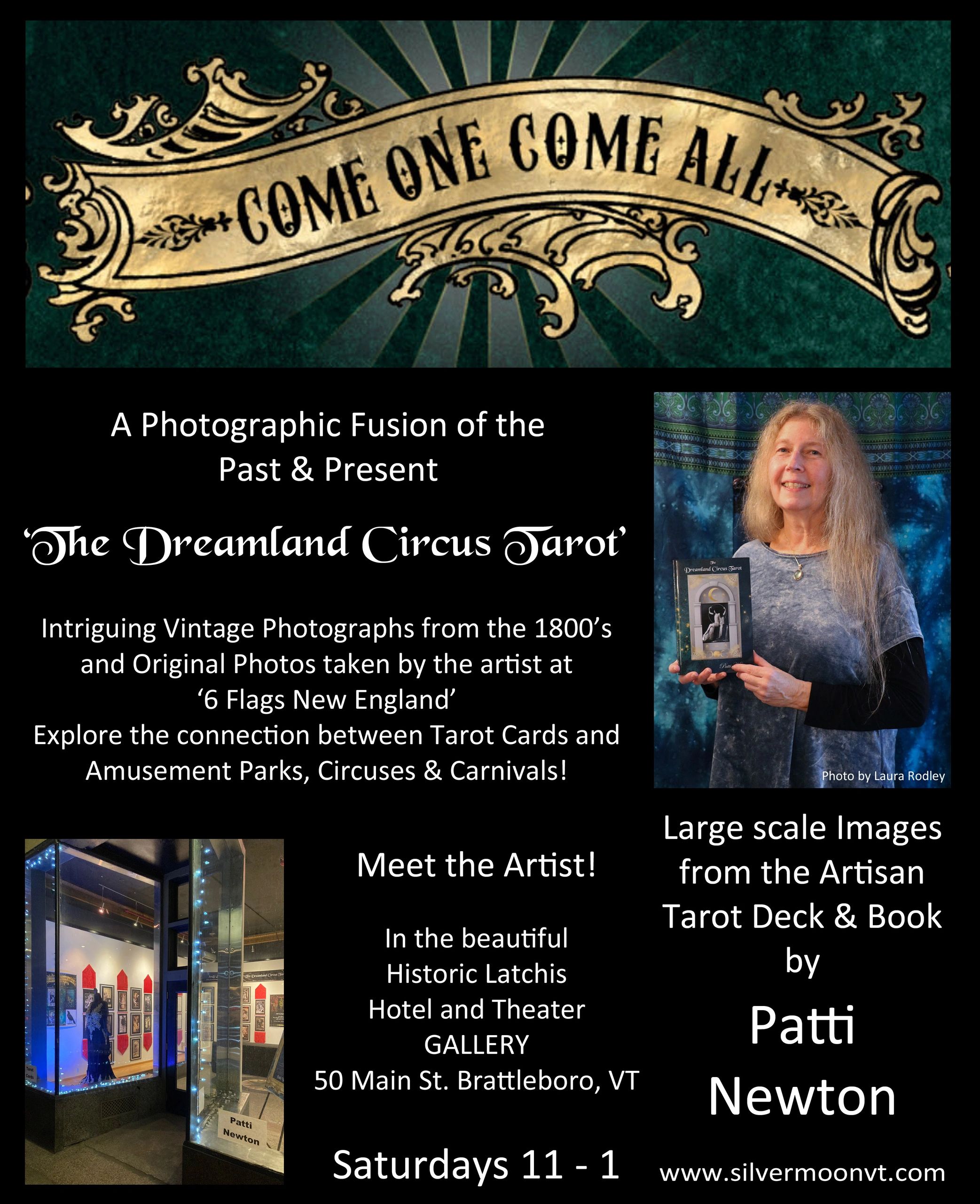 'The Dreamland Circus Tarot' Exhibit Latchis Theater Gallery